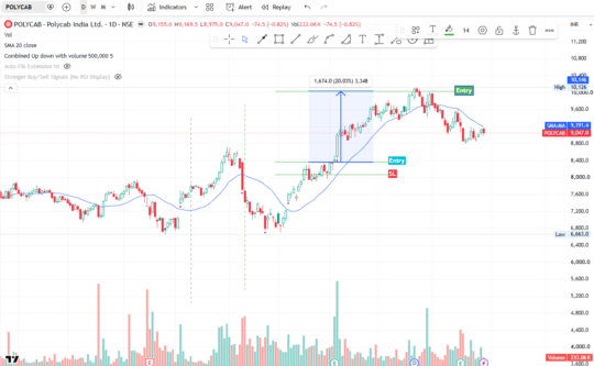 Polycab – Target Done